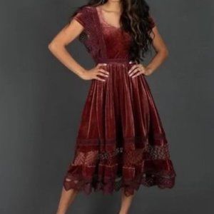 ISO Joyfolie Lannah Dress L Rust